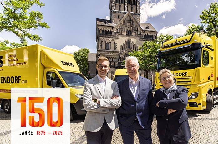 Familie Aschendorf mit LKW